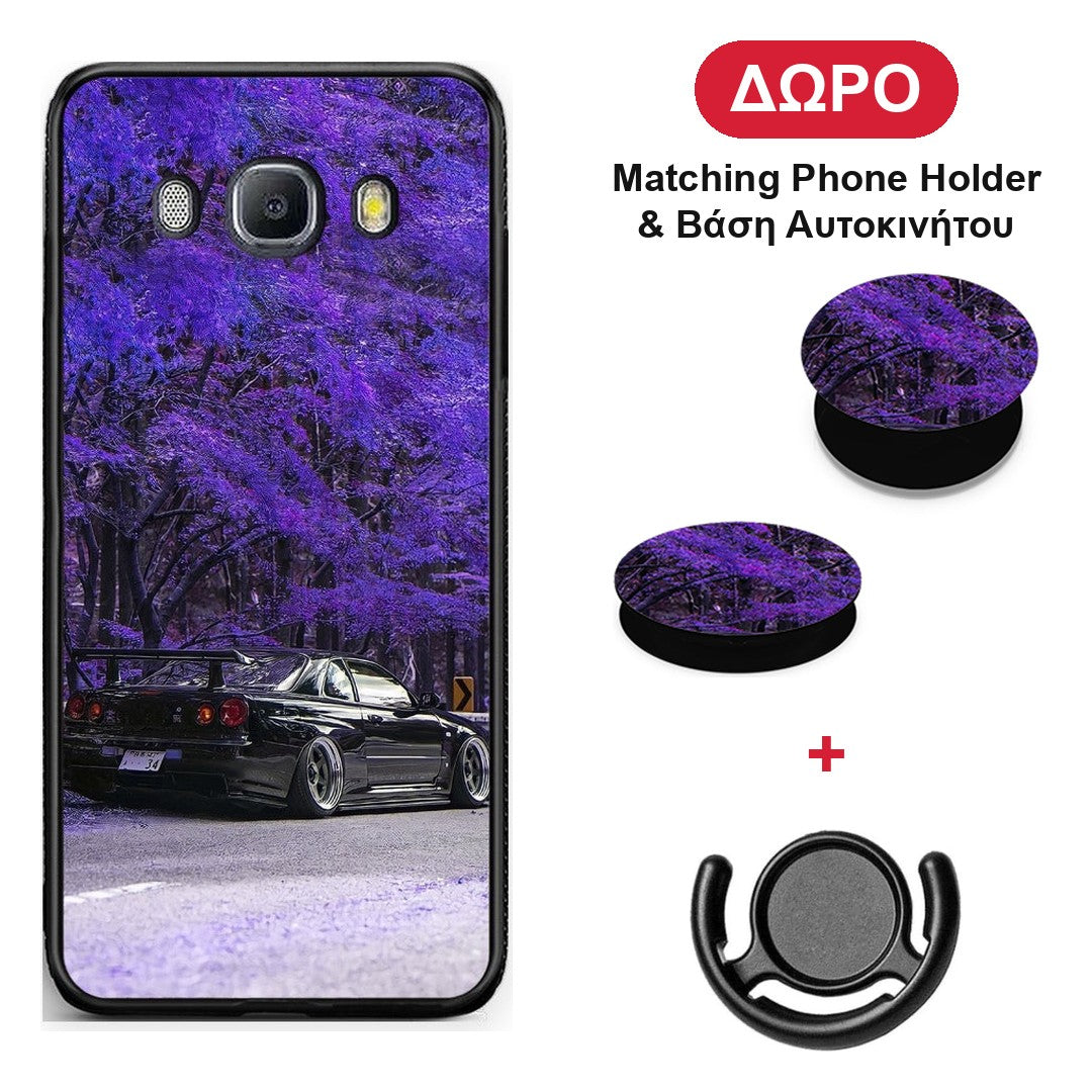 Super Car - Samsung Galaxy J7 2016 θήκη + Δώρο Phone Holder & Βάση Αυτοκινήτου