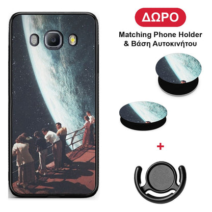 Surreal View - Samsung Galaxy J7 2016 θήκη + Δώρο Phone Holder & Βάση Αυτοκινήτου