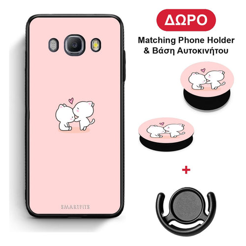 Valentine Love - Samsung Galaxy J7 2016 θήκη + Δώρο Phone Holder & Βάση Αυτοκινήτου