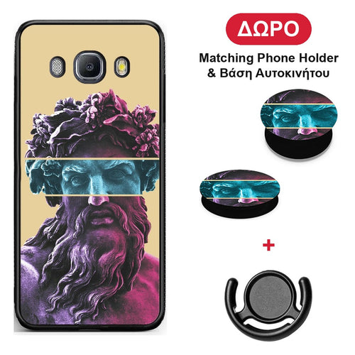 Zeus Art - Samsung Galaxy J7 2016 θήκη + Δώρο Phone Holder & Βάση Αυτοκινήτου