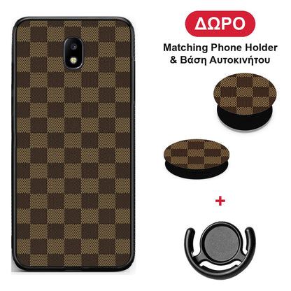 Designer Glamour - Samsung Galaxy J7 2017 θήκη + Δώρο Phone Holder & Βάση Αυτοκινήτου