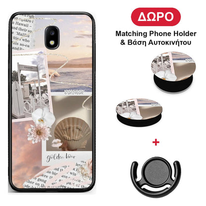 Golden Hour - Samsung Galaxy J7 2017 θήκη + Δώρο Phone Holder & Βάση Αυτοκινήτου