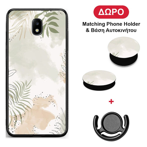 Nude Plants - Samsung Galaxy J7 2017 θήκη + Δώρο Phone Holder & Βάση Αυτοκινήτου