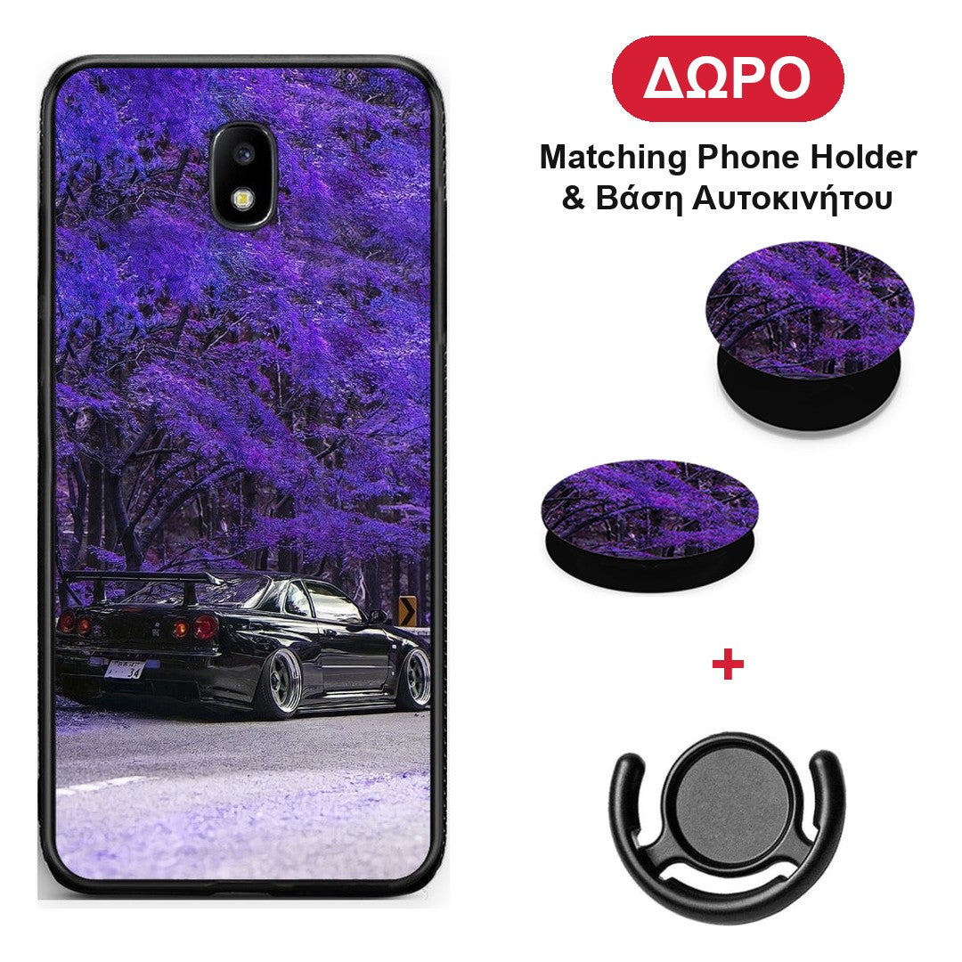 Super Car - Samsung Galaxy J7 2017 θήκη + Δώρο Phone Holder & Βάση Αυτοκινήτου