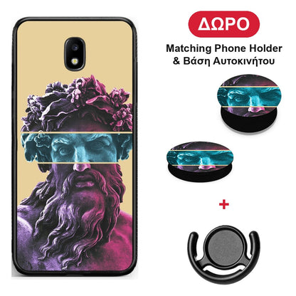Zeus Art - Samsung Galaxy J7 2017 θήκη + Δώρο Phone Holder & Βάση Αυτοκινήτου