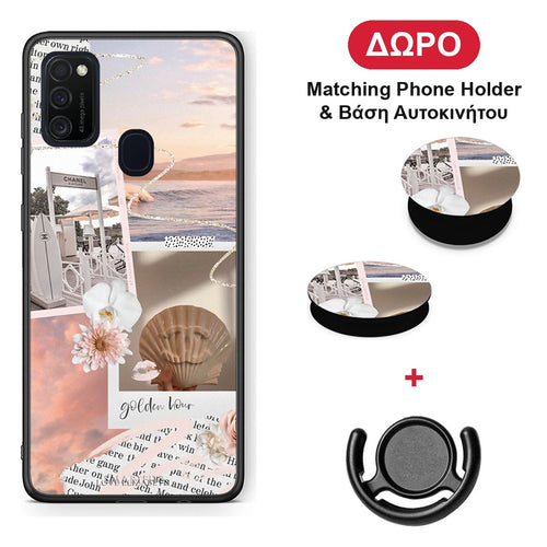 Golden Hour - Samsung Galaxy M21 / M30s θήκη + Δώρο Phone Holder & Βάση Αυτοκινήτου