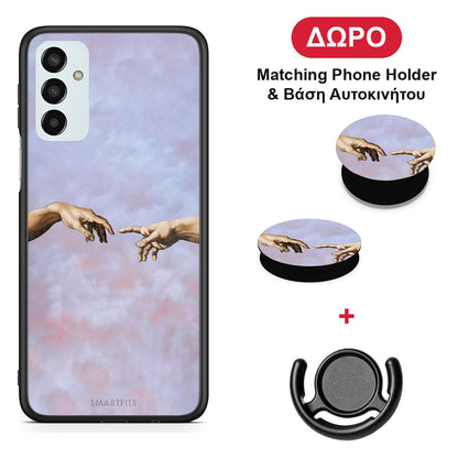Adam Hand - Samsung Galaxy M23 / F23 θήκη + Δώρο Phone Holder & Βάση Αυτοκινήτου