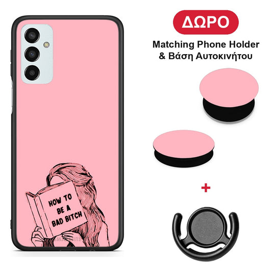 Bad Bitch - Samsung Galaxy M23 / F23 θήκη + Δώρο Phone Holder & Βάση Αυτοκινήτου