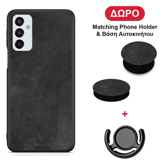 Color Black Slate - Samsung Galaxy M23 / F23 θήκη + Δώρο Phone Holder & Βάση Αυτοκινήτου
