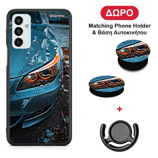 Bmw E60 - Samsung Galaxy M23 / F23 θήκη + Δώρο Phone Holder & Βάση Αυτοκινήτου