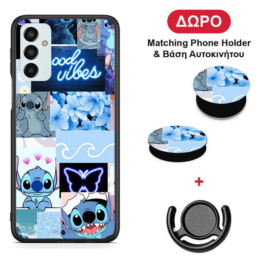 Collage Good Vibes - Samsung Galaxy M23 / F23 θήκη + Δώρο Phone Holder & Βάση Αυτοκινήτου