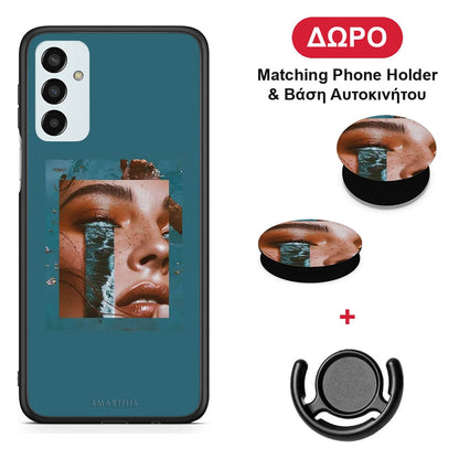 Cry An Ocean - Samsung Galaxy M23 / F23 θήκη + Δώρο Phone Holder & Βάση Αυτοκινήτου
