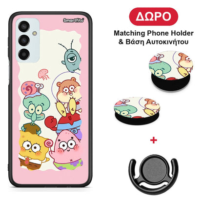 Cute Companion - Samsung Galaxy M23 / F23 θήκη + Δώρο Phone Holder & Βάση Αυτοκινήτου