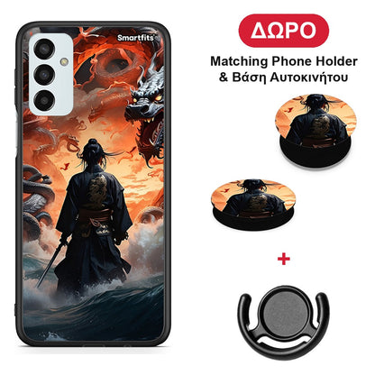 Dragons Fight - Samsung Galaxy M23 / F23 θήκη + Δώρο Phone Holder & Βάση Αυτοκινήτου