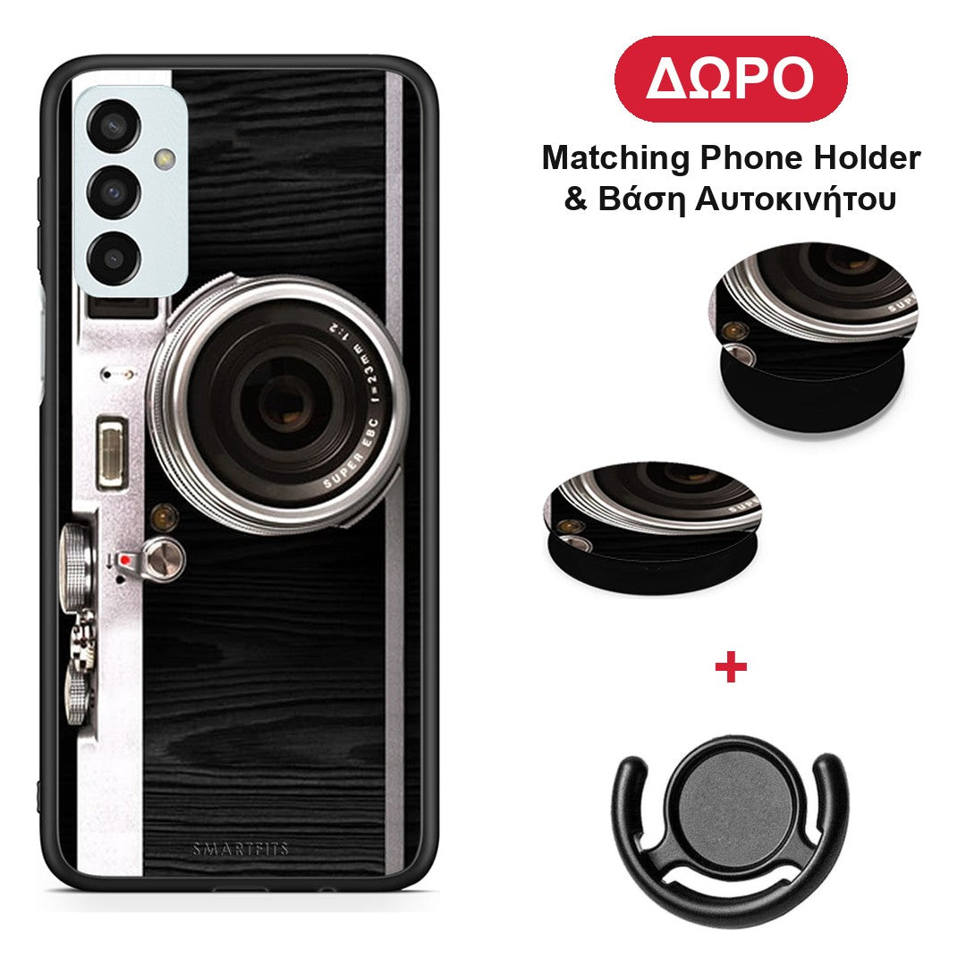 Emily In Paris - Samsung Galaxy M23 / F23 θήκη + Δώρο Phone Holder & Βάση Αυτοκινήτου