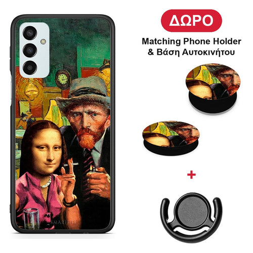 Funny Art - Samsung Galaxy M23 / F23 θήκη + Δώρο Phone Holder & Βάση Αυτοκινήτου