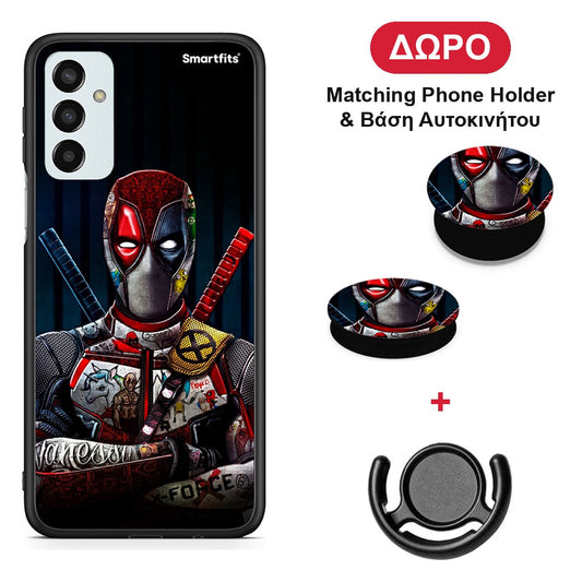 Funny Guy - Samsung Galaxy M23 / F23 θήκη + Δώρο Phone Holder & Βάση Αυτοκινήτου