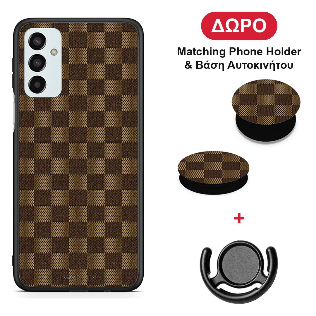 Designer Glamour - Samsung Galaxy M23 / F23 θήκη + Δώρο Phone Holder & Βάση Αυτοκινήτου