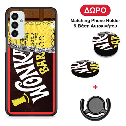 Golden Ticket - Samsung Galaxy M23 / F23 θήκη + Δώρο Phone Holder & Βάση Αυτοκινήτου
