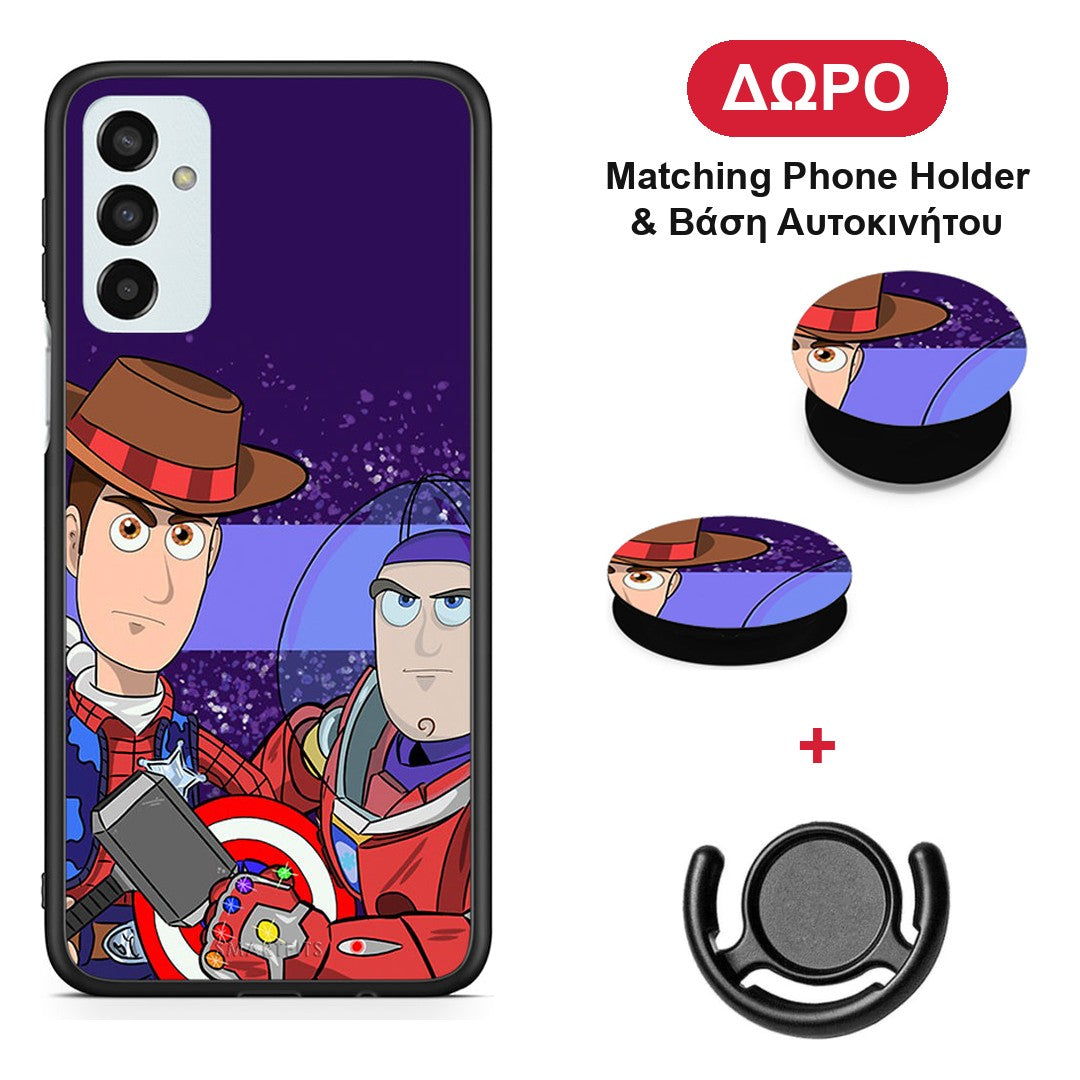 Infinity Story - Samsung Galaxy M23 / F23 θήκη + Δώρο Phone Holder & Βάση Αυτοκινήτου