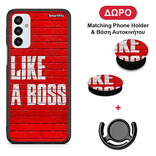 Like A Boss - Samsung Galaxy M23 / F23 θήκη + Δώρο Phone Holder & Βάση Αυτοκινήτου