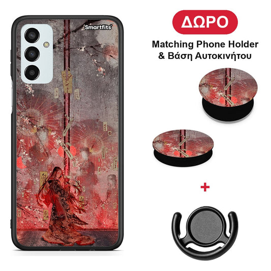 Nezuko Kamado - Samsung Galaxy M23 / F23 θήκη + Δώρο Phone Holder & Βάση Αυτοκινήτου