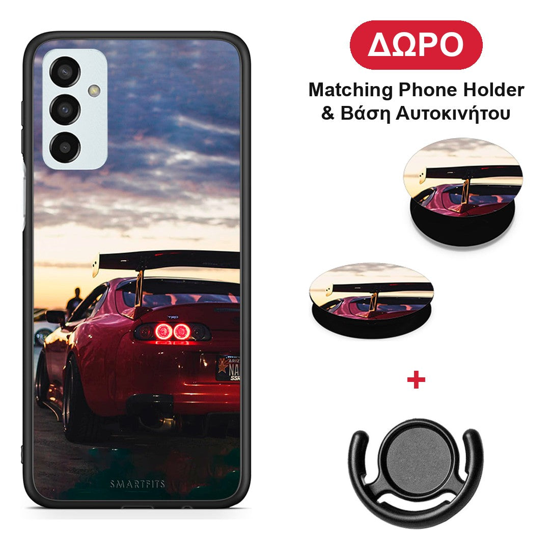Racing Supra - Samsung Galaxy M23 / F23 θήκη + Δώρο Phone Holder & Βάση Αυτοκινήτου