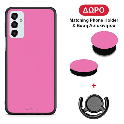 Rose Pink - Samsung Galaxy M23 / F23 θήκη + Δώρο Phone Holder & Βάση Αυτοκινήτου