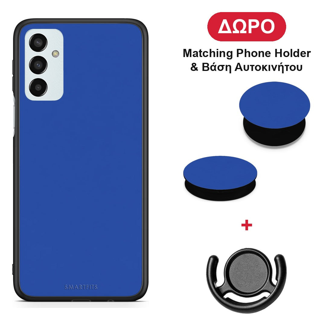 Royal Blue - Samsung Galaxy M23 / F23 θήκη + Δώρο Phone Holder & Βάση Αυτοκινήτου