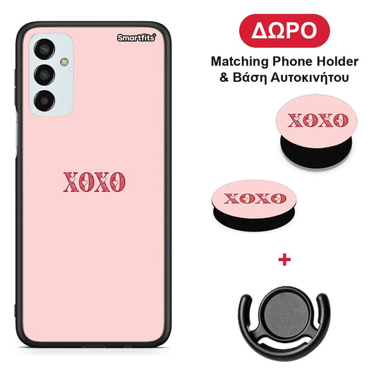 XOXO Love - Samsung Galaxy M23 / F23 θήκη + Δώρο Phone Holder & Βάση Αυτοκινήτου