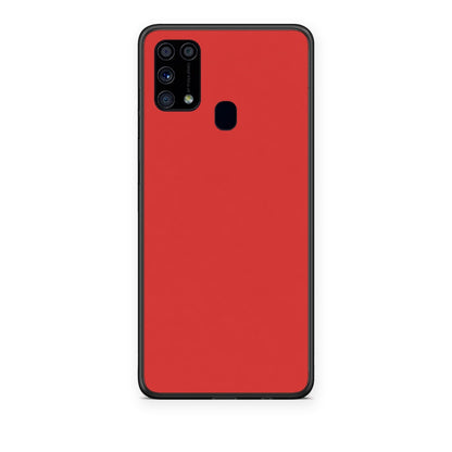 Θήκη Samsung Galaxy M31 Poppy Red από τη Smartfits με σχέδιο στο πίσω μέρος και μαύρο περίβλημα | Samsung Galaxy M31 Poppy Red case with colorful back and black bezels