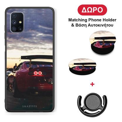 Racing Supra - Samsung Galaxy M51 θήκη + Δώρο Phone Holder & Βάση Αυτοκινήτου