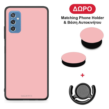 Color Nude - Samsung Galaxy M52 5G θήκη + Δώρο Phone Holder & Βάση Αυτοκινήτου