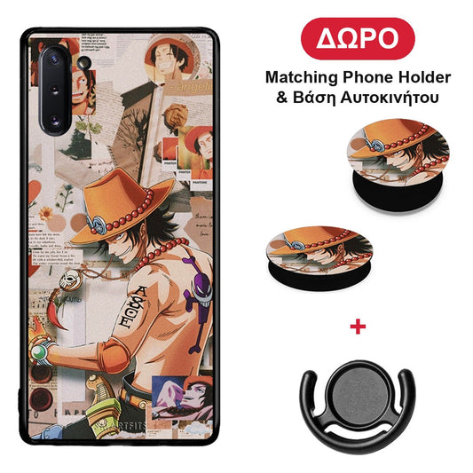 Anime Collage - Samsung Galaxy Note 10 θήκη + Δώρο Phone Holder & Βάση Αυτοκινήτου