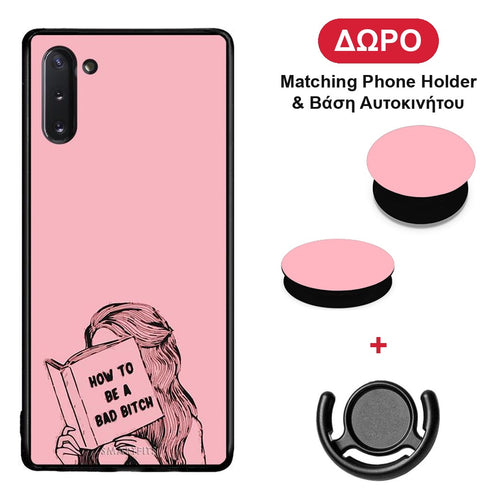 Bad Bitch - Samsung Galaxy Note 10 θήκη + Δώρο Phone Holder & Βάση Αυτοκινήτου