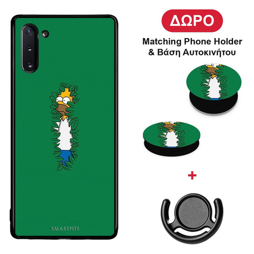 Bush Man - Samsung Galaxy Note 10 θήκη + Δώρο Phone Holder & Βάση Αυτοκινήτου