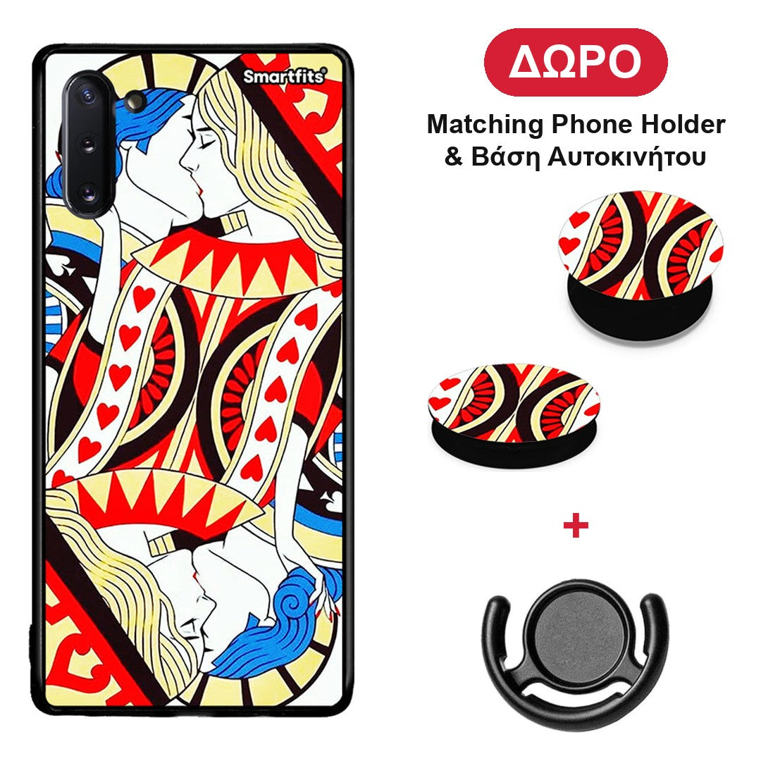 Card Love - Samsung Galaxy Note 10 θήκη + Δώρο Phone Holder & Βάση Αυτοκινήτου