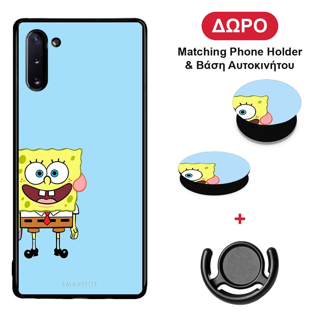 Friends Bob - Samsung Galaxy Note 10 θήκη + Δώρο Phone Holder & Βάση Αυτοκινήτου