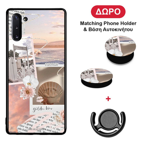 Golden Hour - Samsung Galaxy Note 10 θήκη + Δώρο Phone Holder & Βάση Αυτοκινήτου