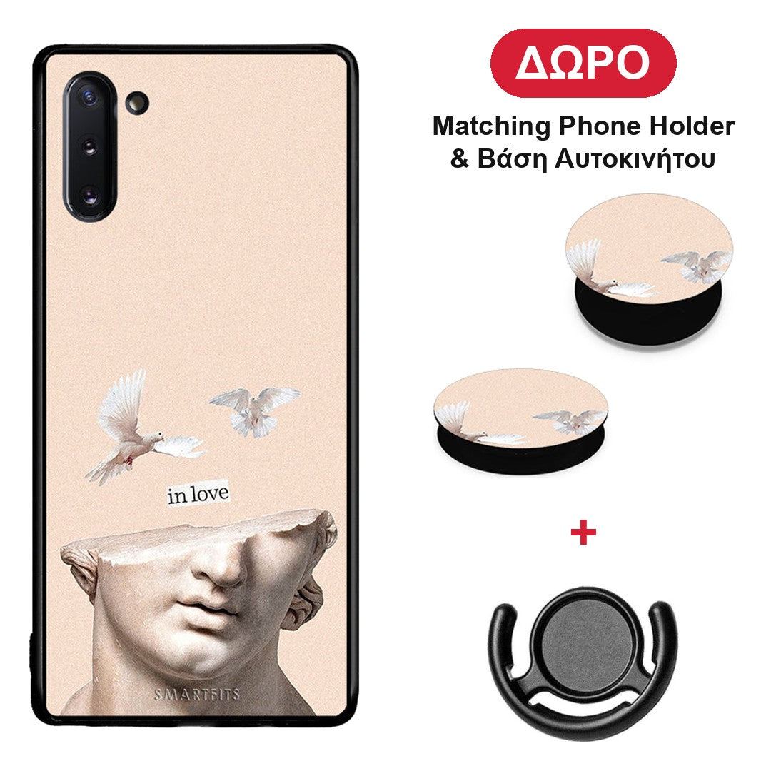 In Love - Samsung Galaxy Note 10 θήκη + Δώρο Phone Holder & Βάση Αυτοκινήτου