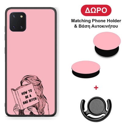 Bad Bitch - Samsung Galaxy Note 10 Lite θήκη + Δώρο Phone Holder & Βάση Αυτοκινήτου