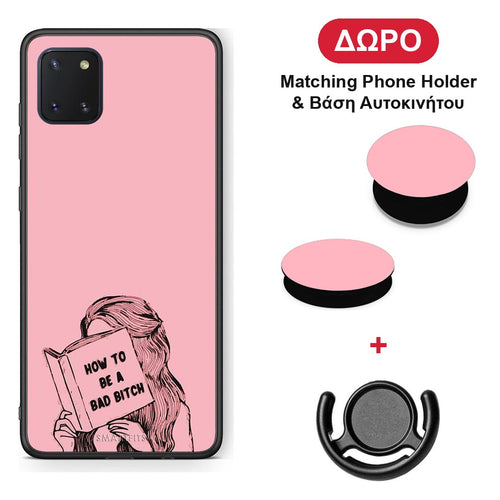 Bad Bitch - Samsung Galaxy Note 10 Lite θήκη + Δώρο Phone Holder & Βάση Αυτοκινήτου