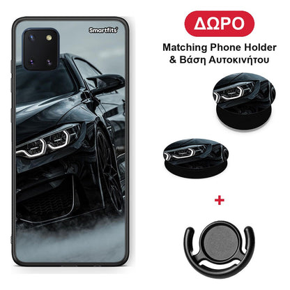 Black BMW - Samsung Galaxy Note 10 Lite θήκη + Δώρο Phone Holder & Βάση Αυτοκινήτου