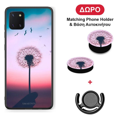Boho Wish - Samsung Galaxy Note 10 Lite θήκη + Δώρο Phone Holder & Βάση Αυτοκινήτου