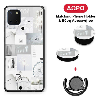 Collage Make Me Wonder - Samsung Galaxy Note 10 Lite θήκη + Δώρο Phone Holder & Βάση Αυτοκινήτου