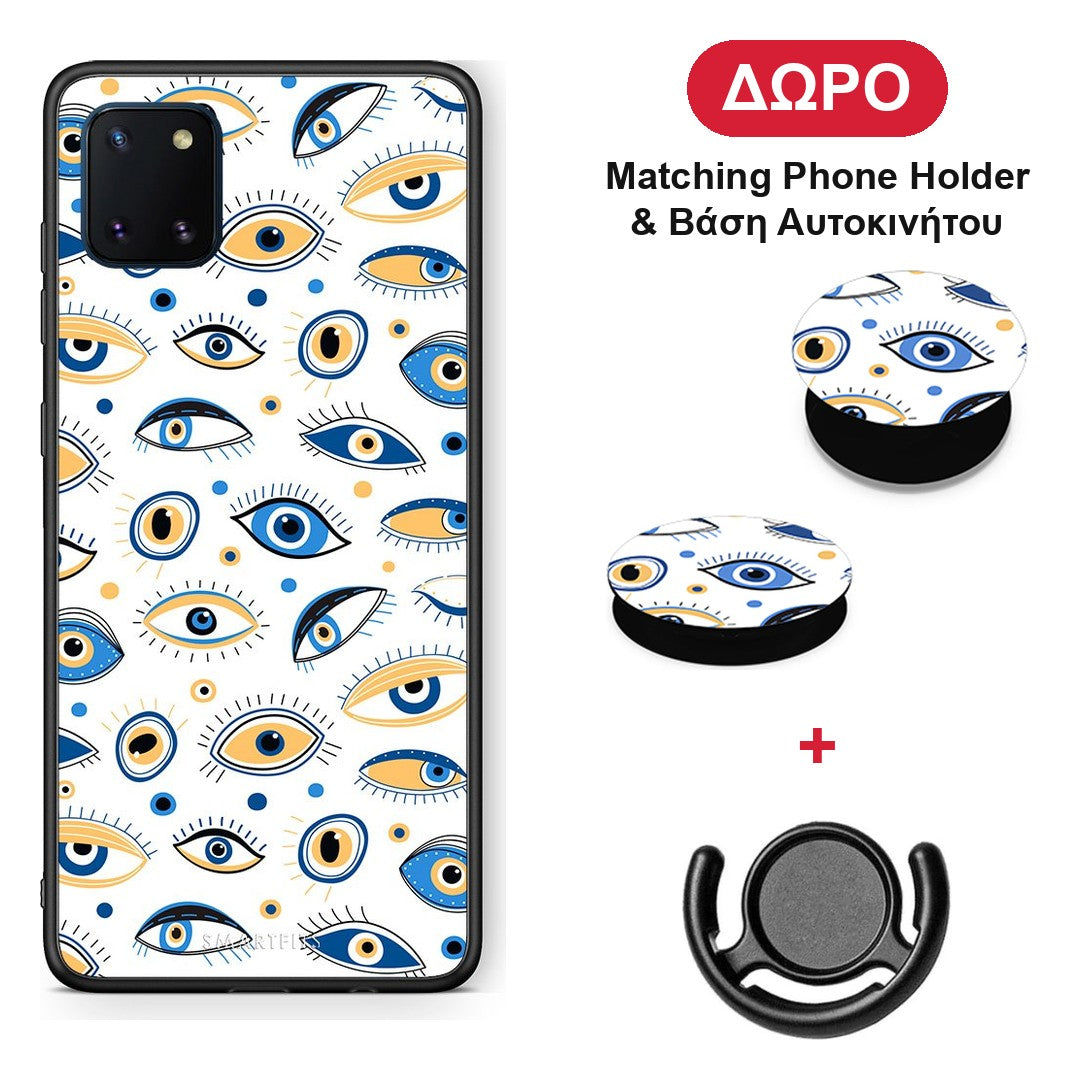 Ftou Ftou - Samsung Galaxy Note 10 Lite θήκη + Δώρο Phone Holder & Βάση Αυτοκινήτου
