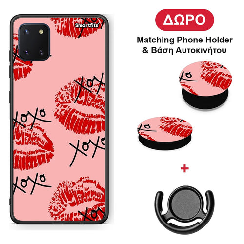 XOXO Lips - Samsung Galaxy Note 10 Lite θήκη + Δώρο Phone Holder & Βάση Αυτοκινήτου