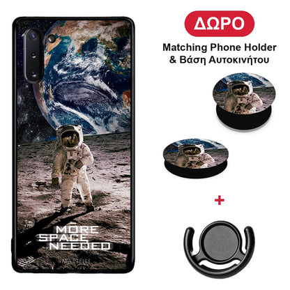 More Space - Samsung Galaxy Note 10 θήκη + Δώρο Phone Holder & Βάση Αυτοκινήτου
