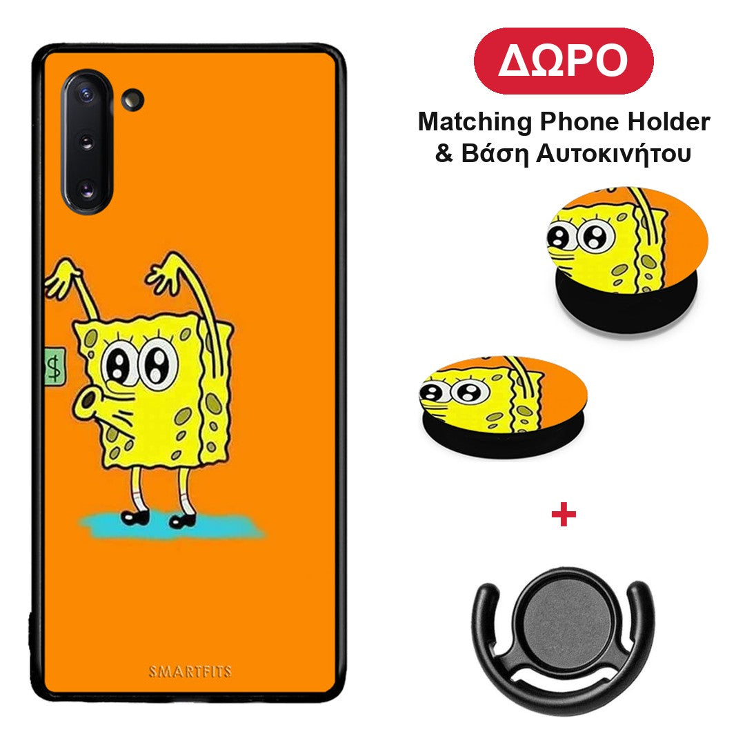 No Money 2 - Samsung Galaxy Note 10 θήκη + Δώρο Phone Holder & Βάση Αυτοκινήτου