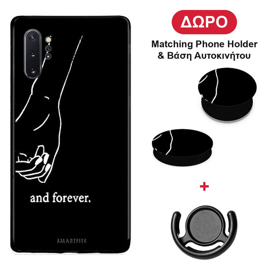 Always & Forever 2 - Samsung Galaxy Note 10+ θήκη + Δώρο Phone Holder & Βάση Αυτοκινήτου